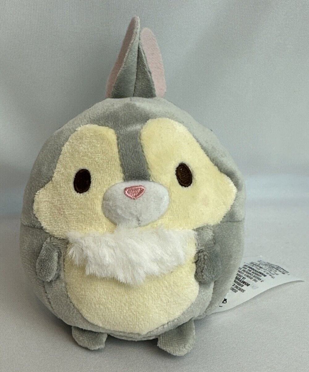 Thumper Ufufy Disney Store Plush. 5.5" Tall Round Chonky Bambi Friend Bunny